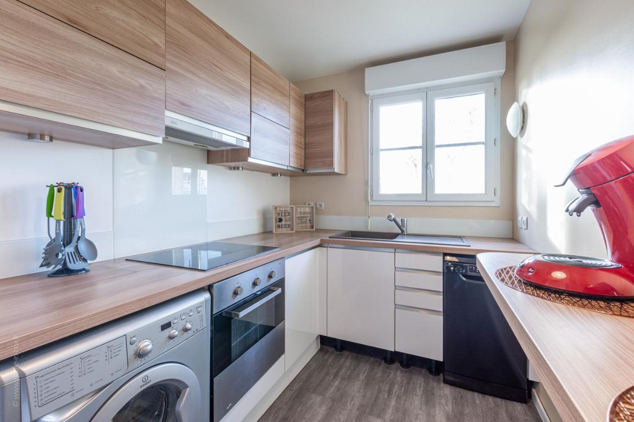 Luxe Flat For 7 - Fairytale Factory Apartment Bussy-Saint-Georges Luaran gambar
