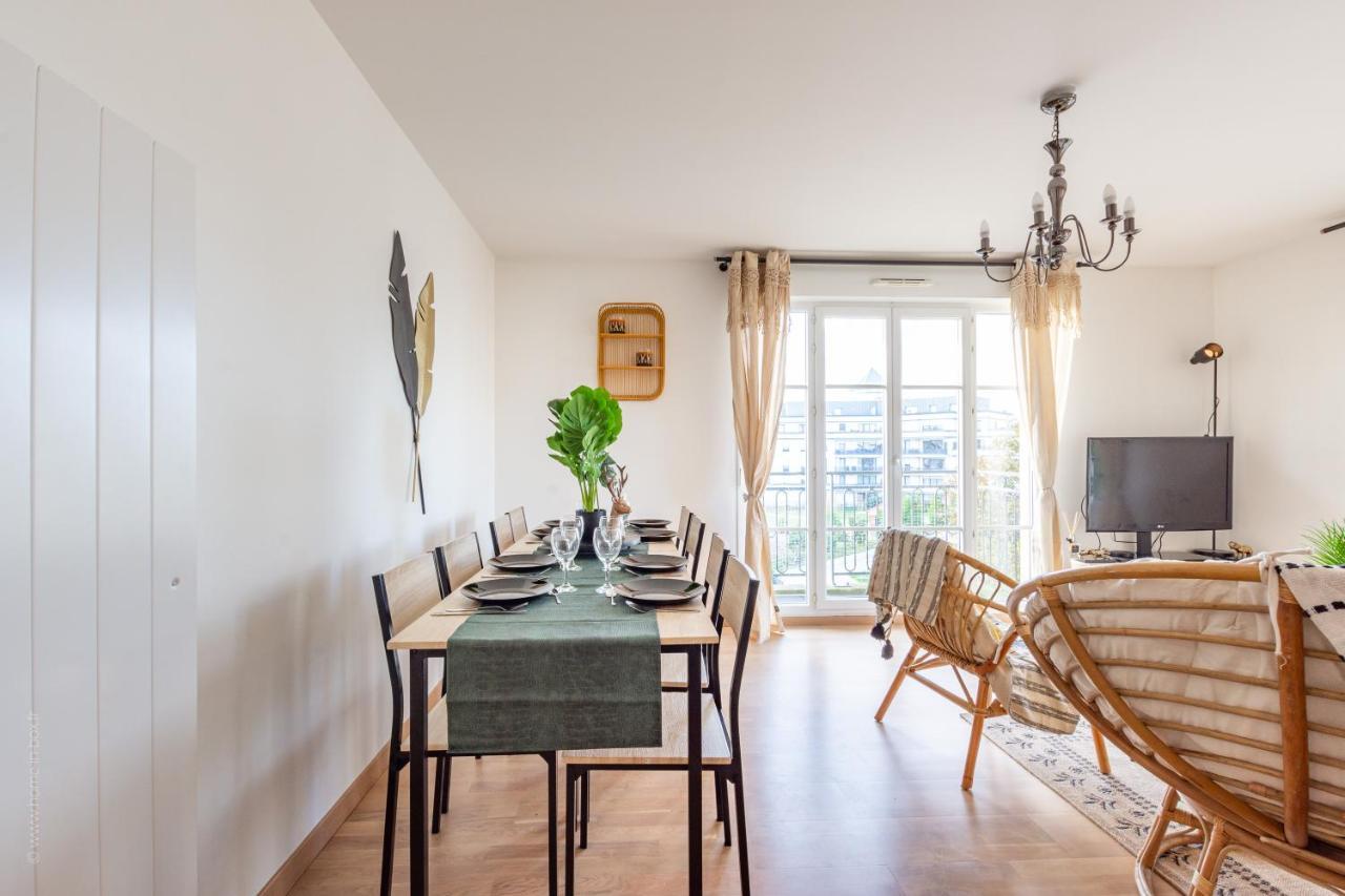 Luxe Flat For 7 - Fairytale Factory Apartment Bussy-Saint-Georges Luaran gambar